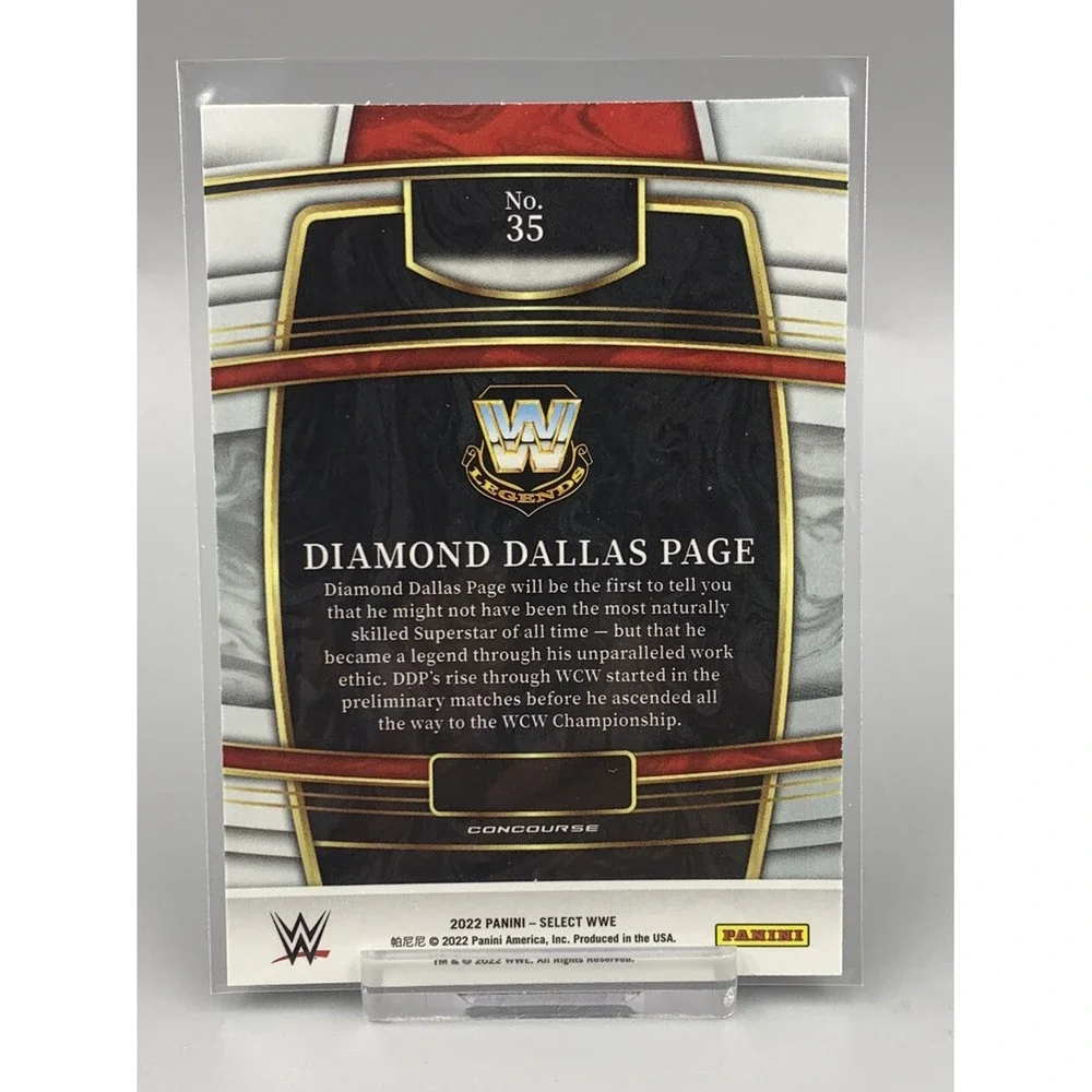 2022 Panini Select WWE Diamond Dallas Page‎ Concourse Level #35